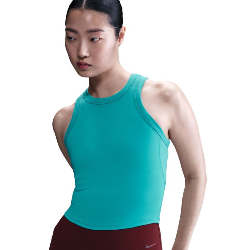 Nike Dri-Fit One Fitted Crop W T-shirt FN2806 345 Clothing/Training Nike