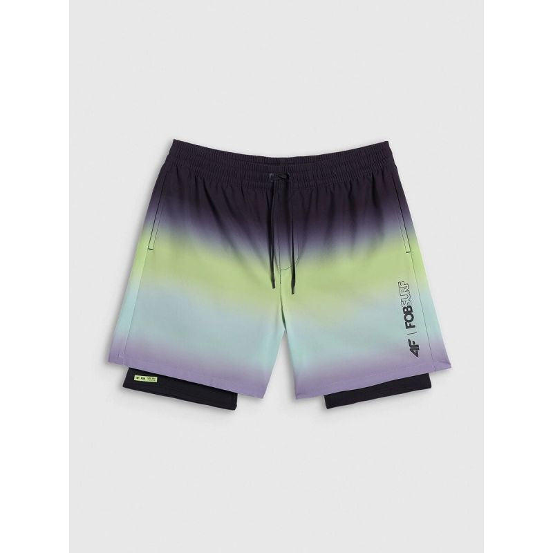 Men's 4F boardshorts with UPF50+ sun protection 4FRSS26UBDSM257-45S