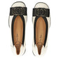 Beige patent leather pumps on a block heel Filippo DP6960 Filippo