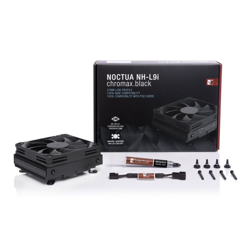 NOCTUA NH-L9i CH.BK Intel Low Profile CPU Cooler Chłodzenie/Chłodzenie CPU Your Sports Performance