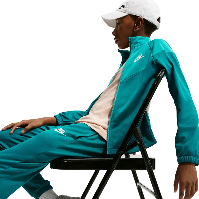 Nike Sportswear kids' tracksuit green HQ9315 372