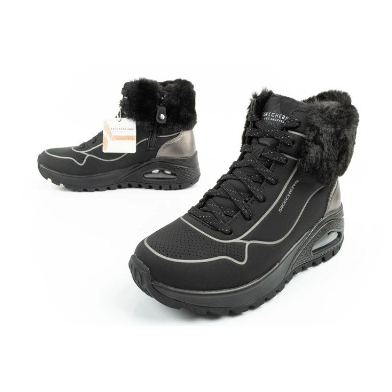 Skechers Uno Rugged women's sports shoes insulated winter boots Skechers