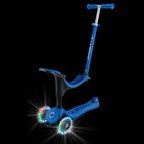 Scooter with seat GO•UP SPORTY LIGHTS (452-600-4 S) Accessories/Skating/Hulajnogi/Traditional/For kids/Globber Your Sports Performance