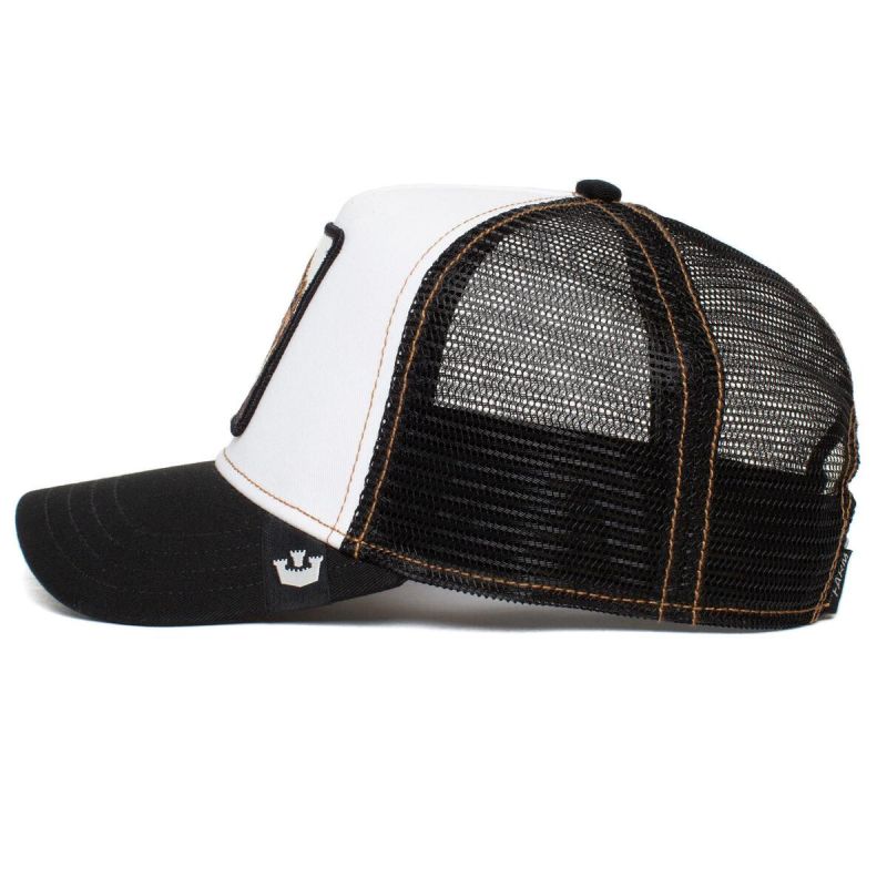 Goorin Bros. The King Lion Trucker Cap - 101-0388-BLK Odzież/Czapki/Czapki z daszkiem Your Sports Performance