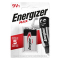 ENERGIZER BATTERY MAX 9V 6LR61. 1 pc. ECO packaging Baterie, akumulatorki i ładowarki/Baterie Your Sports Performance