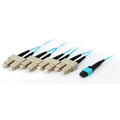 SC Multimode to MTP Patch Cable 7.0m Fiber Optic 50/125 Microns OM4 Aquamarine Kable, gniazda i wtyki/Patchcable Your Sports Performance
