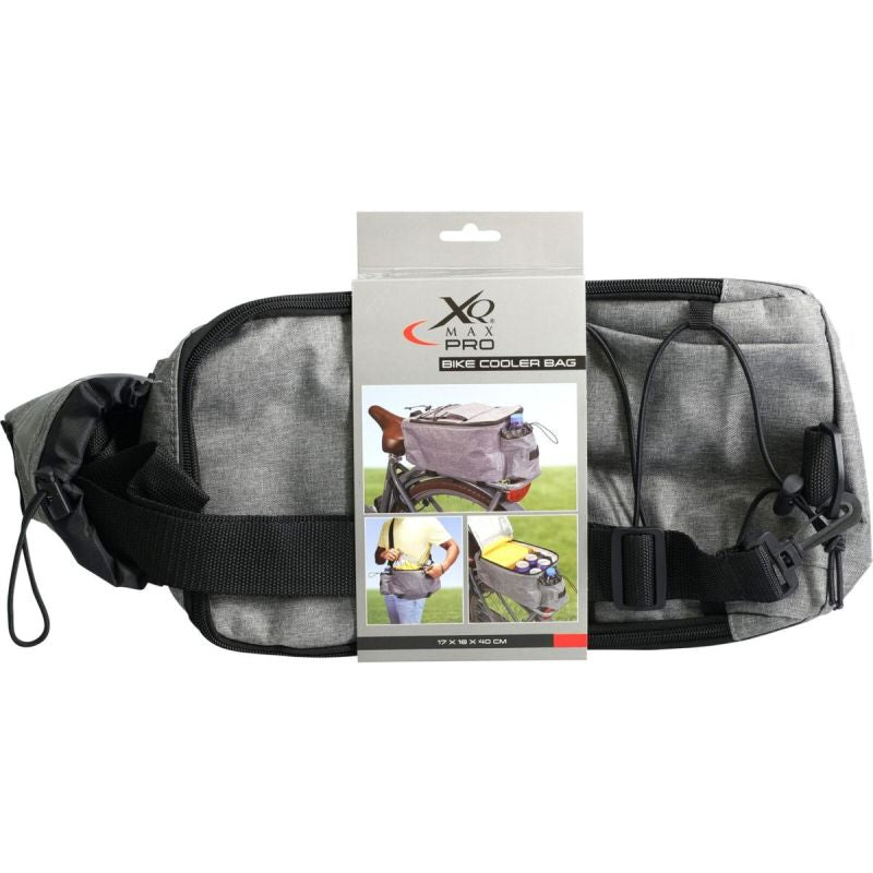 BAG BACKPACK BICYCLE BAG FOR TRUNK 4IN1 GRAY XQMAX Sport/Rowery/Akcesoria Rowerowe/Sakwy I Torby Your Sports Performance