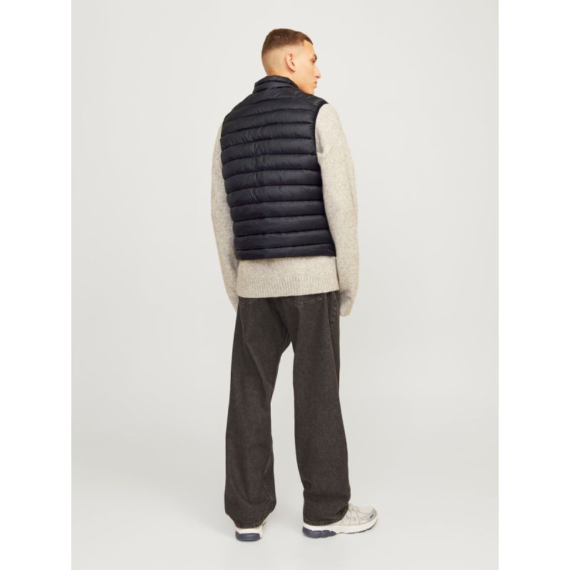 Jack&Jones men's vest JJESPRINT BODYWARMER COLLAR NOOS 12258457 BLACK/SOLID To be categorized Your Sports Performance