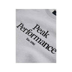 Peak Performance M Original Crew Sweatshirt Gray Clothing Your Sports Performance