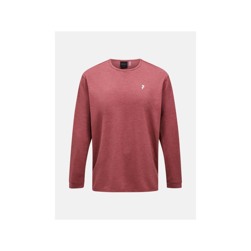 PEAK PERFORMANCE M Trail Longsleeve T-shirt, red