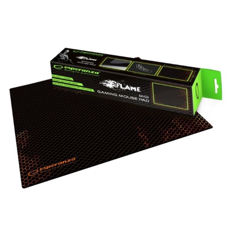 Esperanza Flame EGP102R Gaming Mouse Pad (300mm x 240mm) In preparation Your Sports Performance