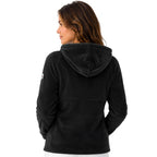 Geographical Norway ULOTTA BLACK LADY 047-1 Women's Fleece Jacket (WZ8181F/GN-BLACK)