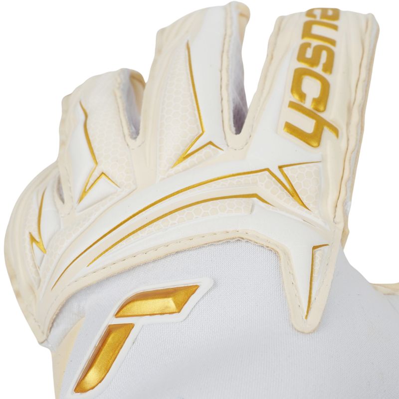 Reusch Attrakt AB1 Duo goalkeeper gloves white 5670001 1130