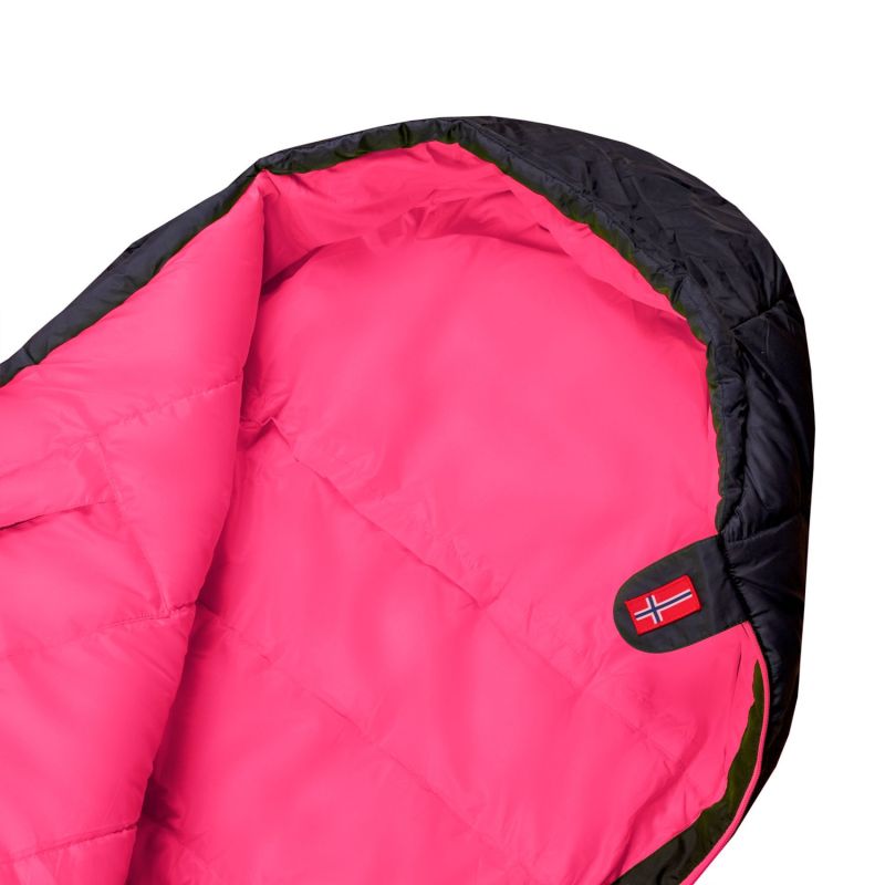 Trollkids Fjell Dreamer II girl's/boy's camping sleeping bag for outdoor camping, black (970-114) In preparation Your Sports Performance