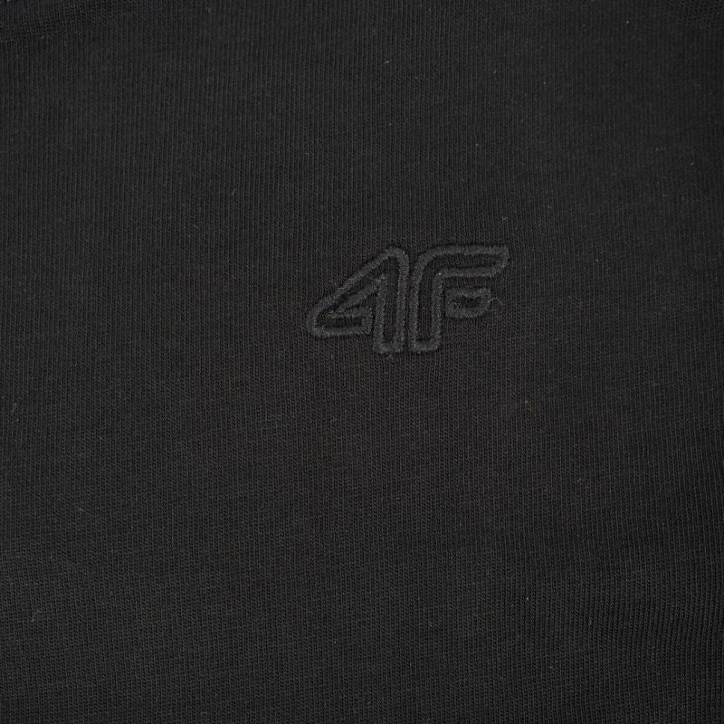Longsleeve T-shirt for girls 4F F460 deep black 4FJWMM00TLONF460 20S