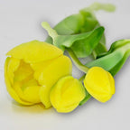 BOUQUET OF 5 YELLOW TULIPS 39 CM LIKE LIFE SPRING DECORATION Home and Garden/Equipment Your Sports Performance