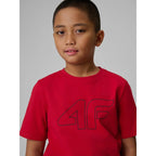 Boy's regular printed T-shirt 4F 4FJRSS26TTSHM3599-10S 4f