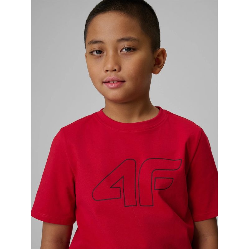 Boy's regular printed T-shirt 4F 4FJRSS26TTSHM3599-10S 4f