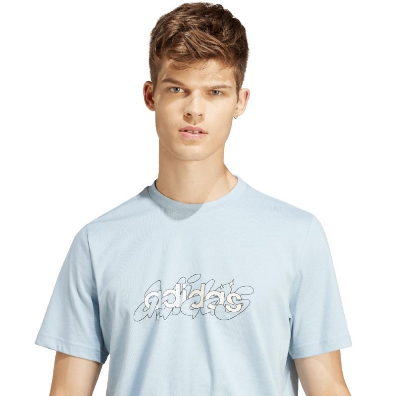 adidas Illustrated Linear Graphic M IS2867 T-shirt Clothing/Lifestyle/T-shirts Adidas