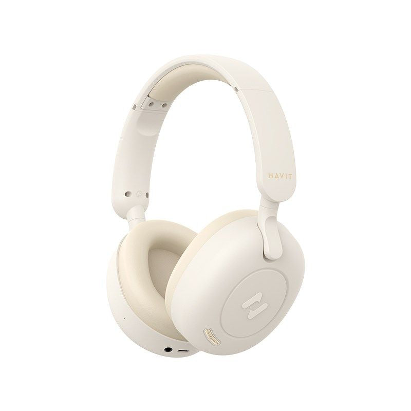 Havit H655BT wireless bluetooth headphones beige In preparation Your Sports Performance