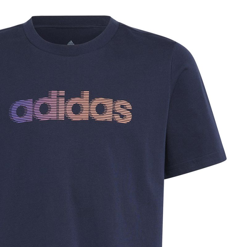 T-shirt adidas Lin GT Tee Jr IB9139 Clothing/Lifestyle/T-shirts Adidas