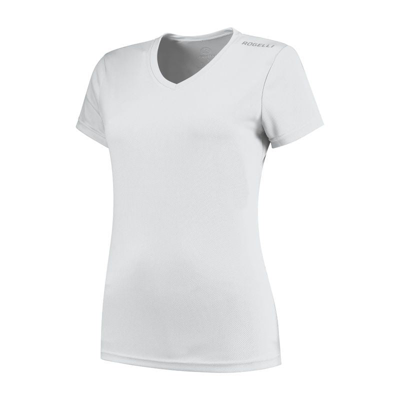Rogelli women's T-shirt PROMO white L Clothing Your Sports Performance