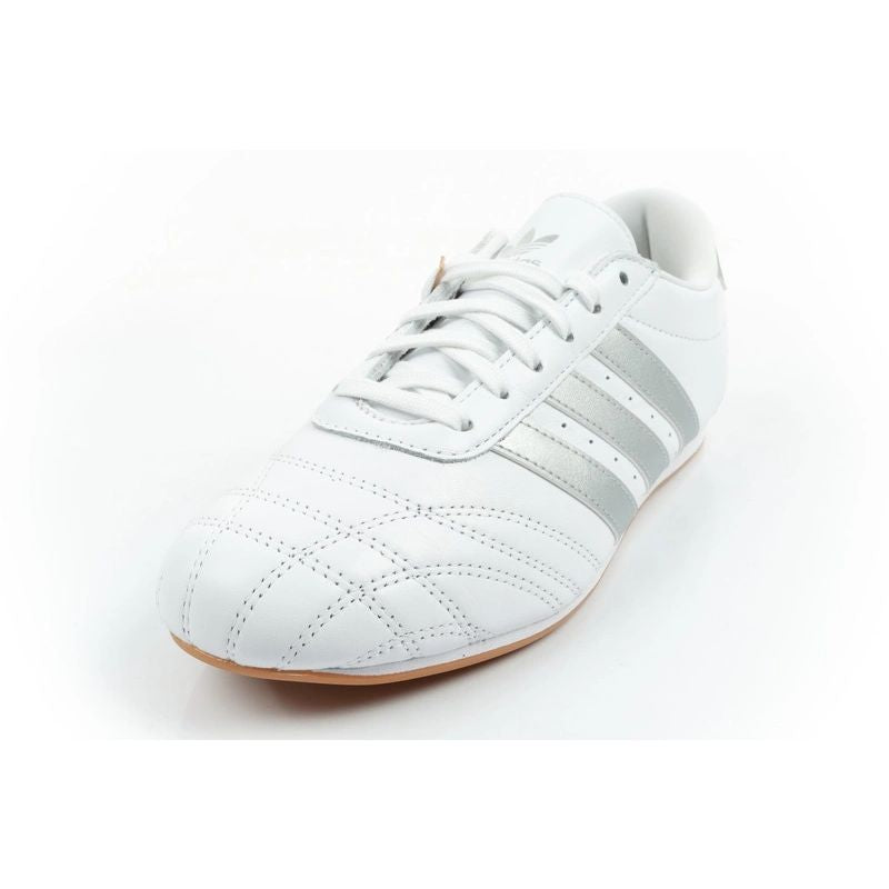 Adidas women's sports shoes Taekwondo Lace white fashionable leather adidas
