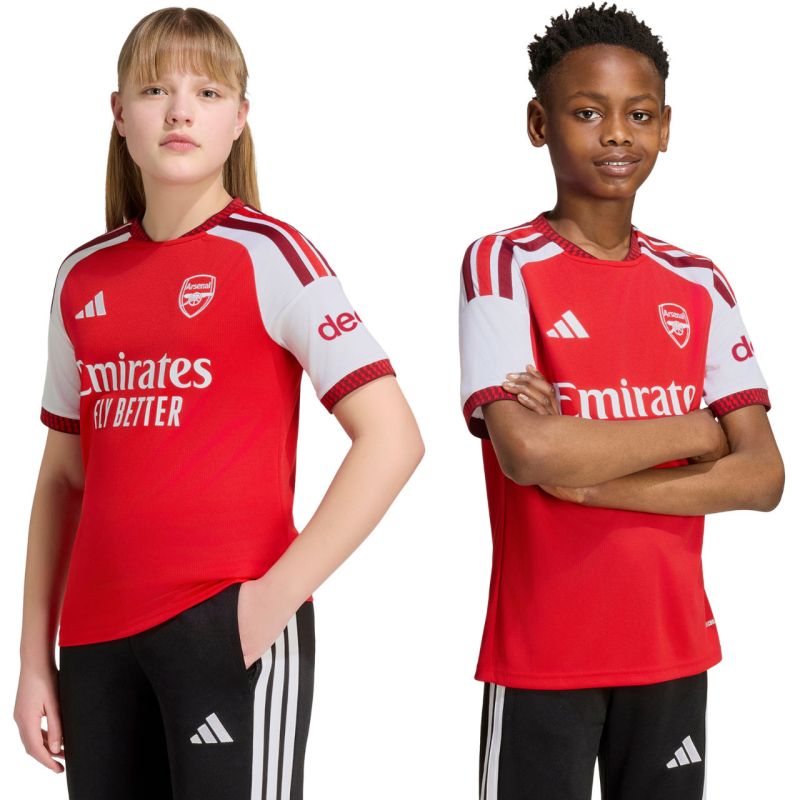 adidas Arsenal FC 26/27 Home Jersey Kids' Shirt, Red KB9947
