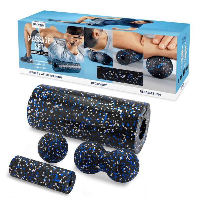 Spokey Rullo Plus SPK-944197 massage and regeneration accessory set Accessories/Training equipment Your Sports Performance