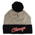 Mitchell & Ness NBA Quilted Pom Beanie HWC Chicago Bulls Odzież/Czapki/Czapki z daszkiem Your Sports Performance