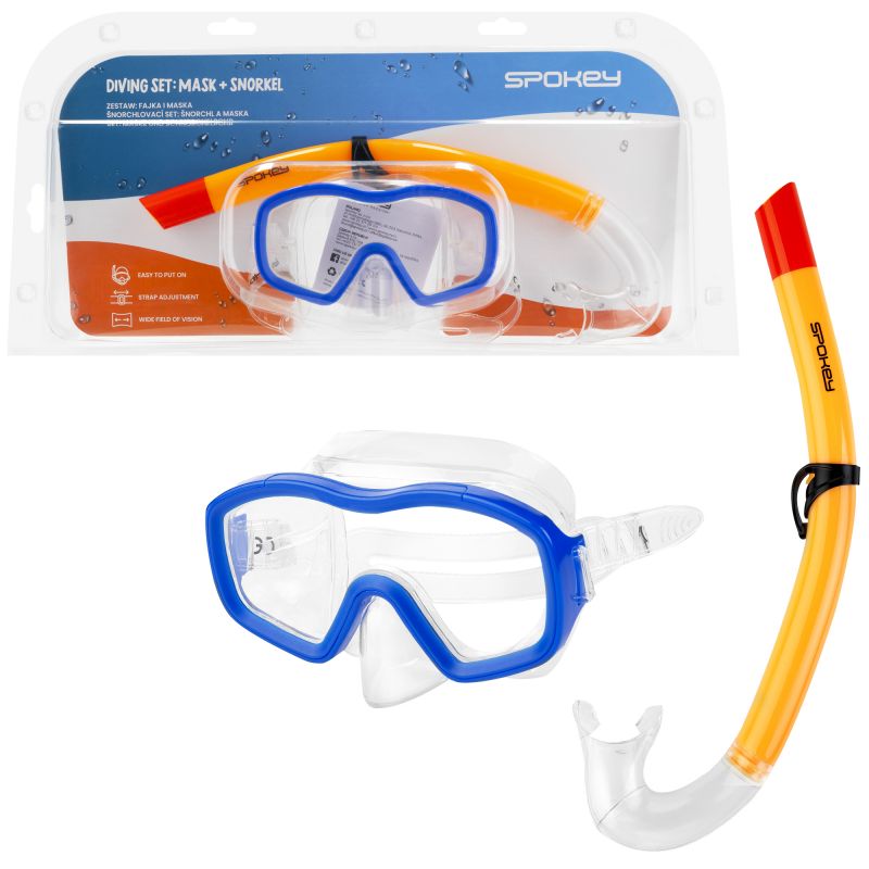 Diving set: mask + snorkel Spokey CELEBES SPK-928107 Accessories/Swimming accessories Your Sports Performance