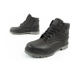 Wrangler Allan Mid men's boots, Chelsea boots, elegant leather, black Wrangler