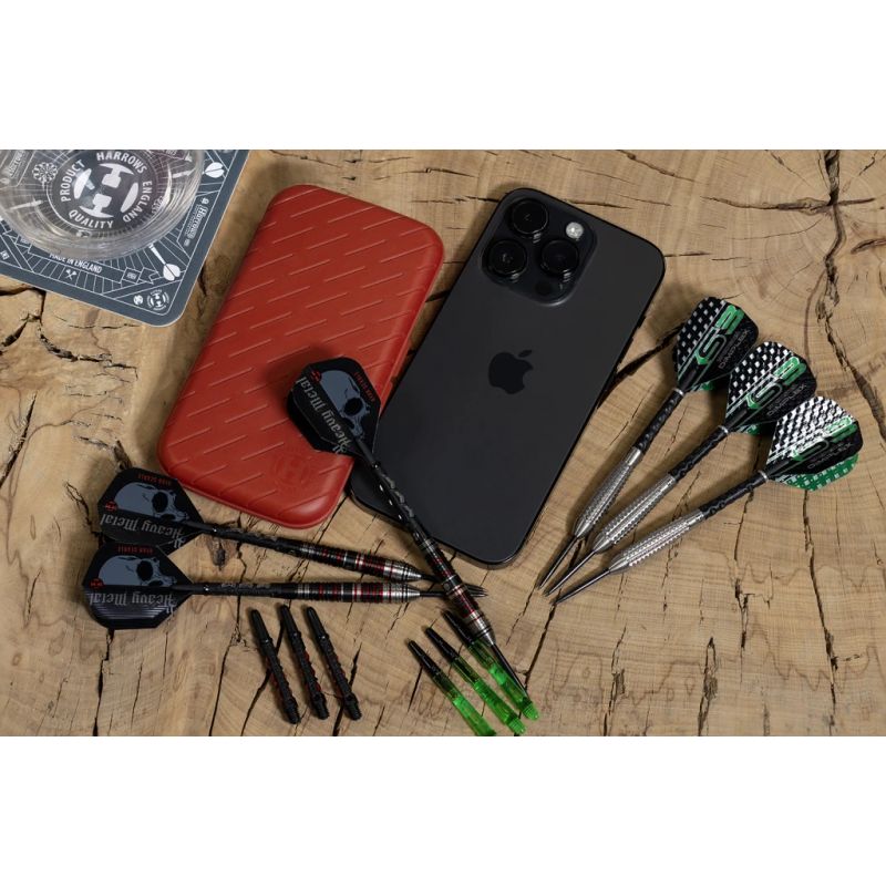 Harrows Slimcase 6 Red Dart Case Accessories/Covers Your Sports Performance