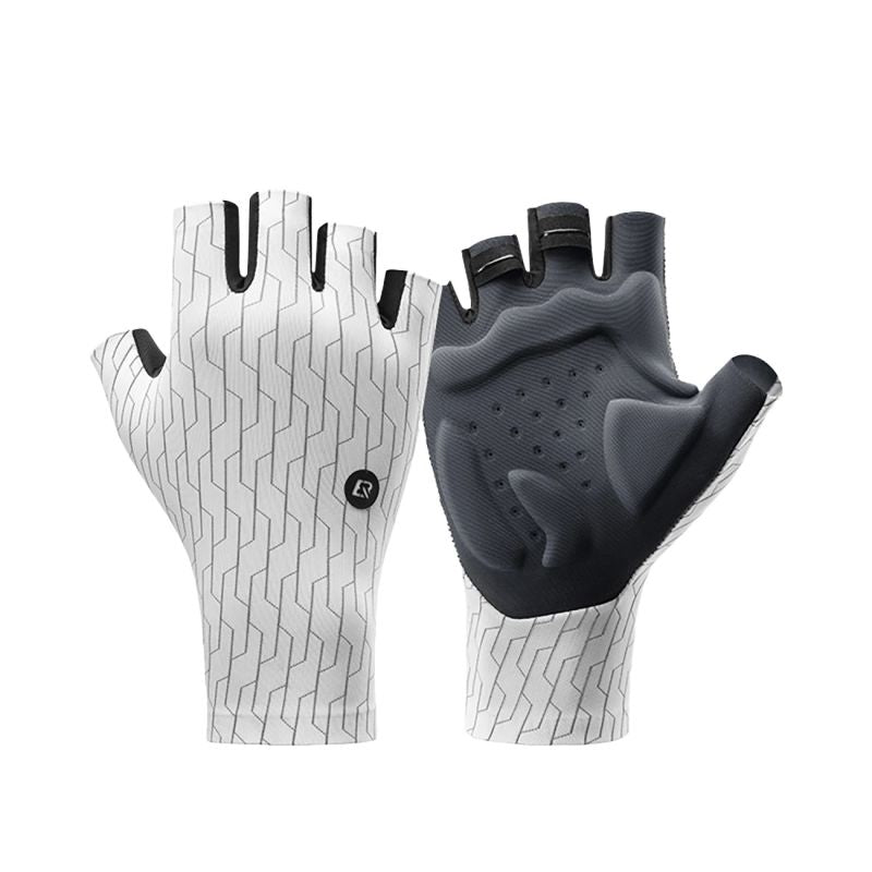 Rockbros Road Cycling Gloves Size: M - Black and White Rockbros
