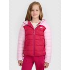 Girls' down jacket with synthetic filling 4F 4FJRAW25TDJAF0771-54S 4f