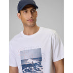 Men's regular printed T-shirt 4F 4FWSS26TTSHM2783-10S 4f