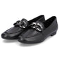 Comfortable leather shoes with a chain Remonte W RKR645, black Footwear/Lifestyle/Rieker Your Sports Performance