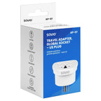 SAVIO TRAVEL ADAPTER GLOBAL SOCKET - US PLUG AP-07 Kable i adaptery/Adaptery, przejściówki Your Sports Performance