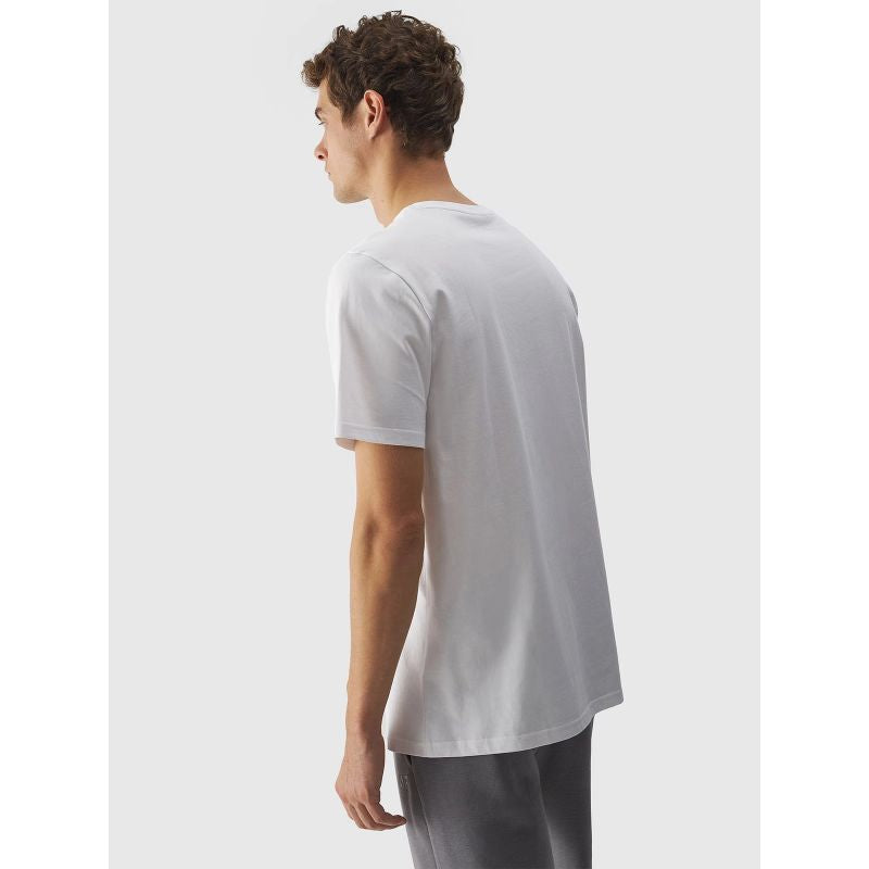 Men's regular printed T-shirt 4F 4FWMM00TTSHM1844-10S *Kategoria tymczasowa Your Sports Performance