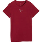 Puma ESS Script Tee Women's T-Shirt Red 691760 23