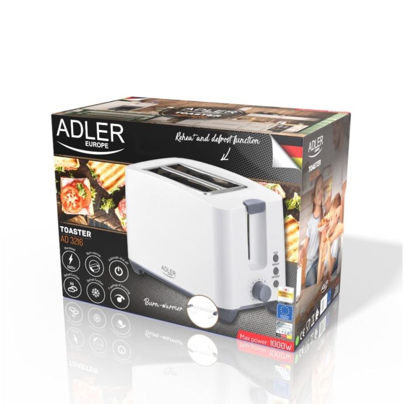 ADLER AD 3216 Toaster AGD - Produkty/Tostery Your Sports Performance