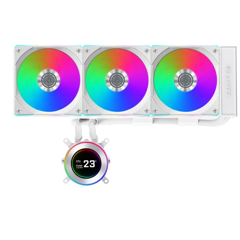 Lian Li GA II Hydroshift II LCD-C 360CL all-in-one water cooling 12cm White Chłodzenie/Chłodzenie - zestawy chłodzenia wodnego Your Sports Performance