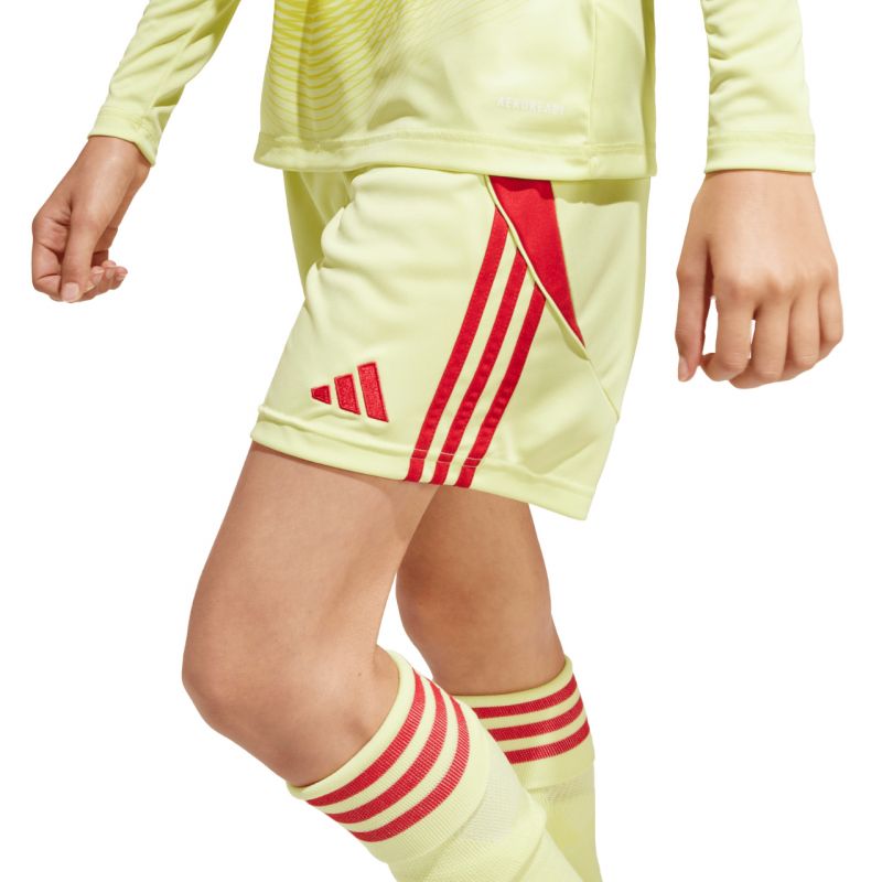 adidas Tiro 24 kids' shorts yellow and red JC6206 In preparation Adidas
