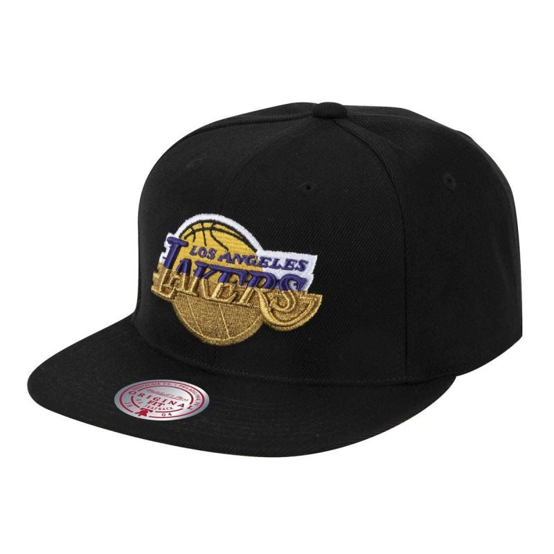 Mitchell & Ness NBA LA Los Angeles Lakers Snapback Cap - 6HSSMM19489-LALBLCK Odzież/Czapki/Czapki z daszkiem Your Sports Performance