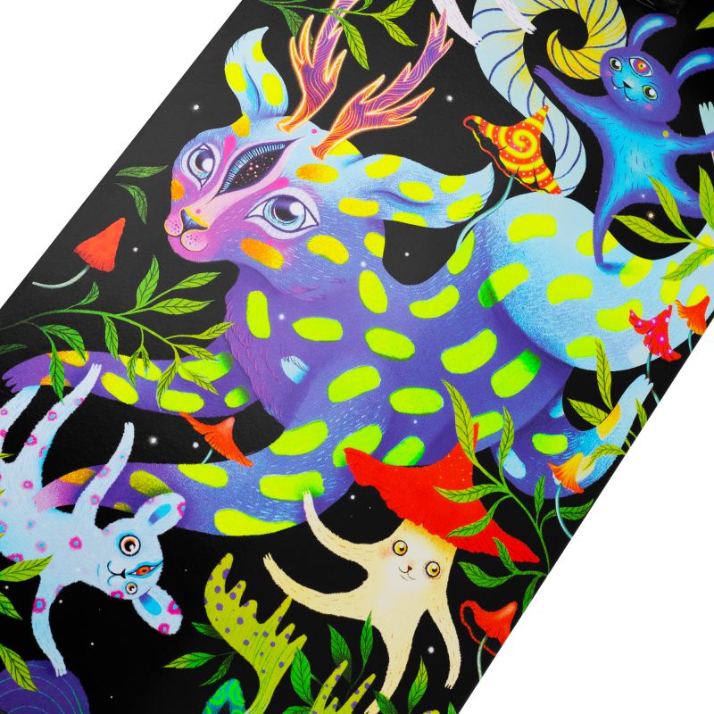 Spokey skateboard with glowing graphics Ollie SPK-942542 Accessories/Skating Your Sports Performance