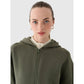 Women's sweatshirt with a hood, 4F 4FRAW24TSWSF2055-43S 4f