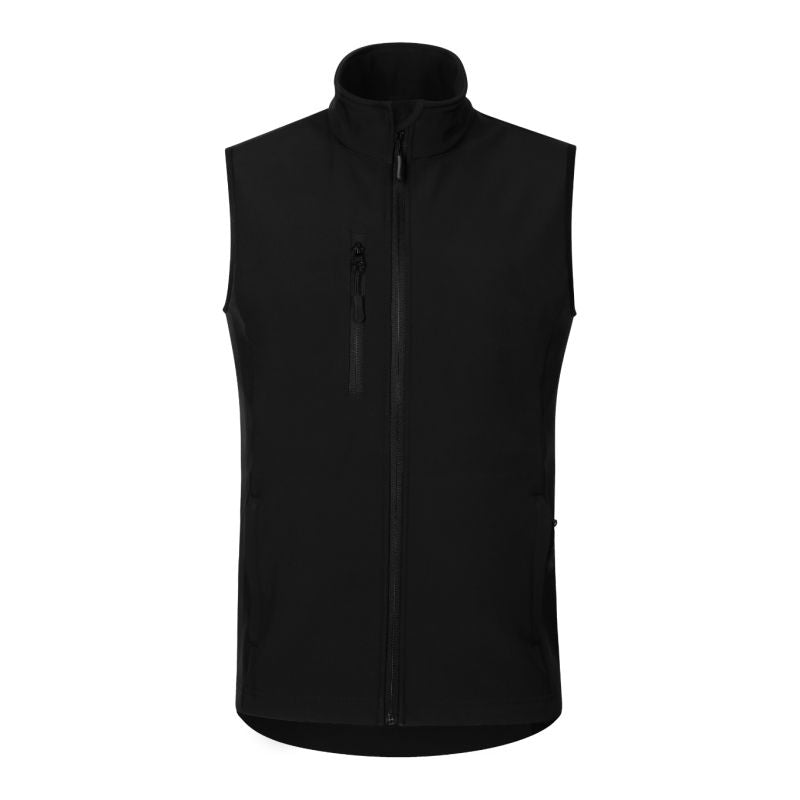 Men's Trail Softshell Vest (Black) Malfini