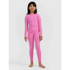 Girls' seamless thermal underwear set 4F 4FJRAW25USEAF264-55S *Kategoria tymczasowa Your Sports Performance