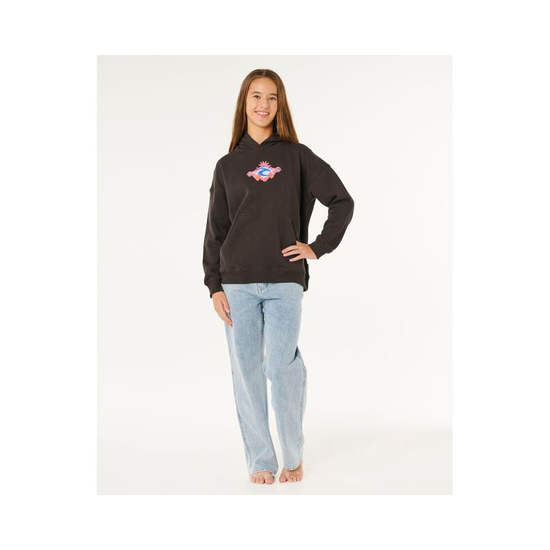 RIP CURL Sunshine Squad Hoodie - Girl Black