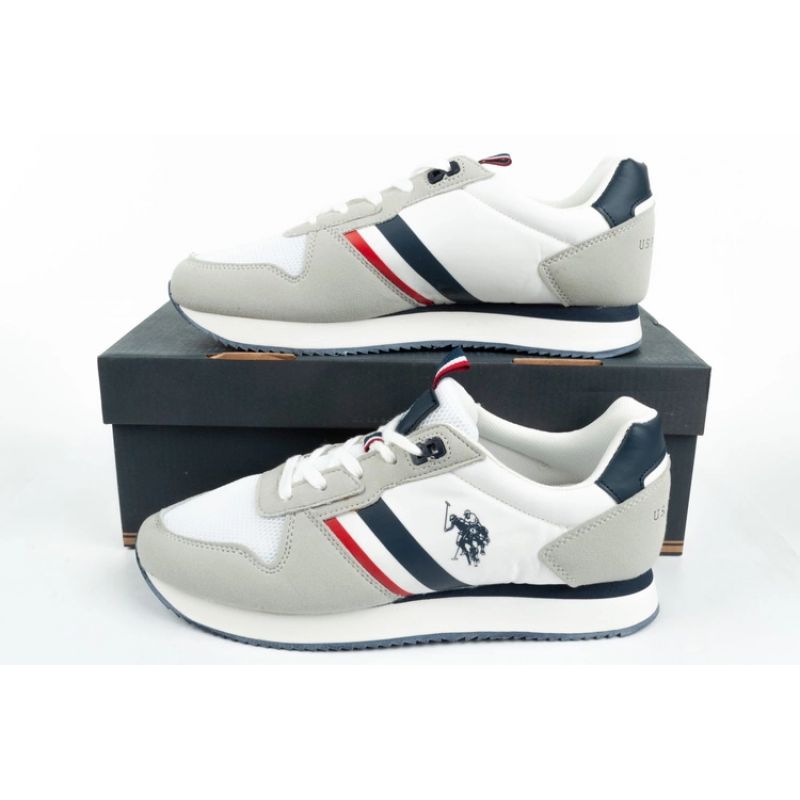 US Polo ASSN trainers. M NOBIL006-WHI Footwear/Lifestyle Your Sports Performance